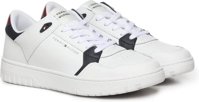 Tommy Hilfiger Sneakers TH BASKET CORE LITE LTH MIX vrijetijdsschoen lage schoen veterschoen met logo-opdruk - Foto 2