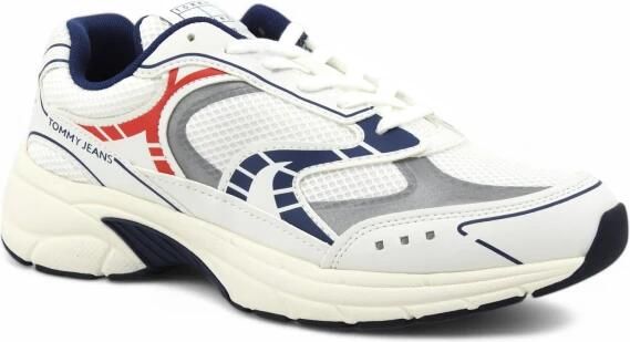 TOMMY JEANS Sneakers ARCHIVE'25 vrijetijdsschoen lage schoen veterschoen met contrastafwerkingen