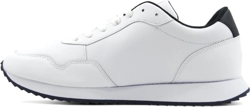 Tommy Hilfiger Plateausneakers RUNNER EVO LTH MIX ESS vrijetijdsschoen halfschoen veterschoen met zijstrepen - Foto 3