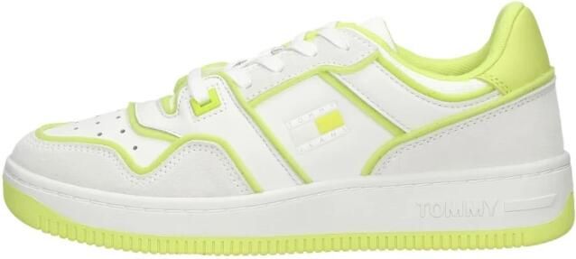 Tommy Hilfiger Sport Tommy Hilfiger Basket Street Mix sneaker Wit multi - Foto 6