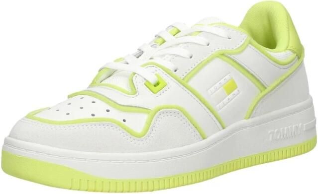 Tommy Hilfiger Sport Tommy Hilfiger Basket Street Mix sneaker Wit multi - Foto 5