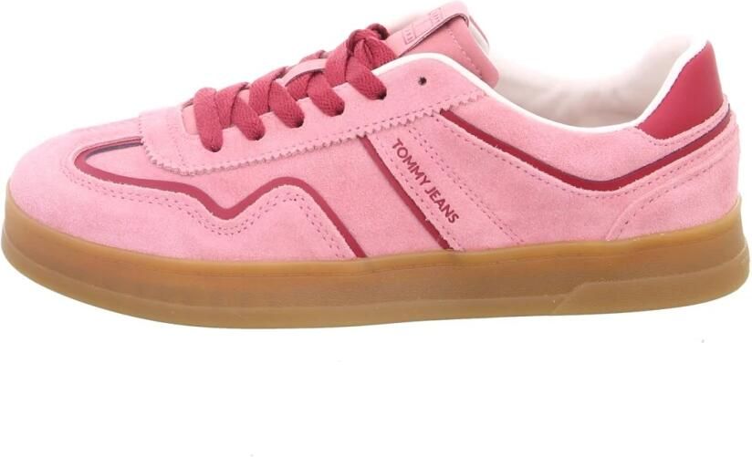 TOMMY JEANS Plateausneakers THE GREENWICH veterschoen halfhoge schoen vrijetijdsschoen met contrast inzet - Foto 2