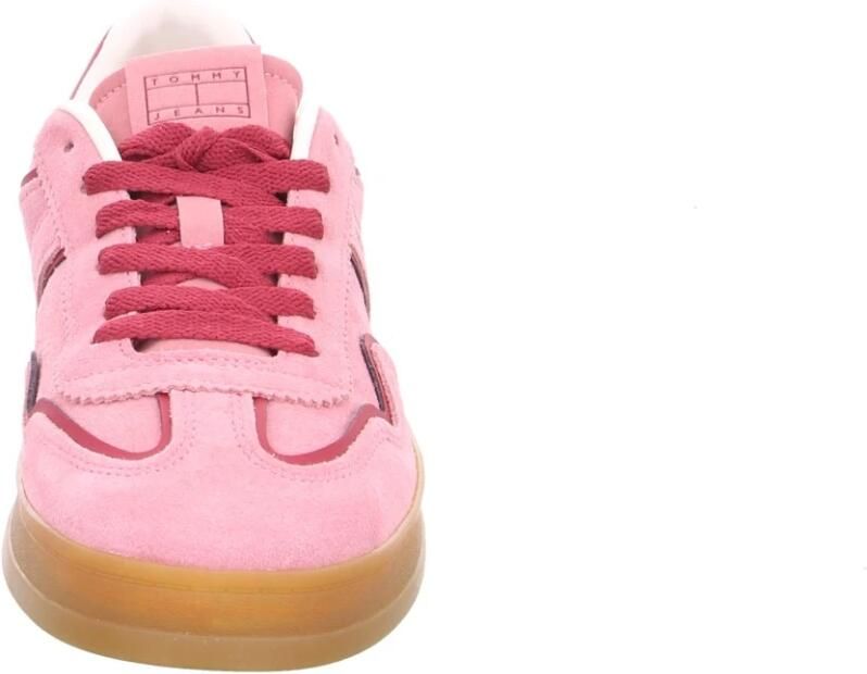 TOMMY JEANS Plateausneakers THE GREENWICH veterschoen halfhoge schoen vrijetijdsschoen met contrast inzet - Foto 3