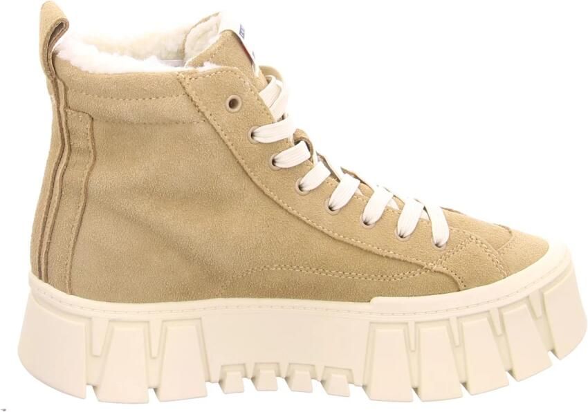 Tommy Jeans Veterlaarzen van echt suède model 'VULC'