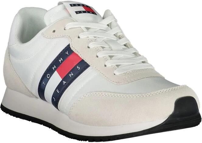 TOMMY JEANS Sneakers TJM RUNNER CASUAL ESS vrijetijdsschoen lage schoen veterschoen met zijlogo-vlag