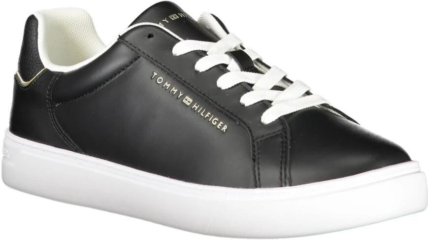 Tommy Hilfiger Sportieve Zwarte Damessneakers met Contrastdetails - Foto 2