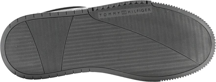 Tommy Hilfiger Zwarte Polyester Sneaker met Contrastdetails - Foto 3