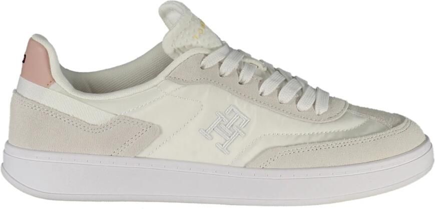 Tommy Hilfiger Lage sneakers met applicaties van echt leer model 'HERITAGE'