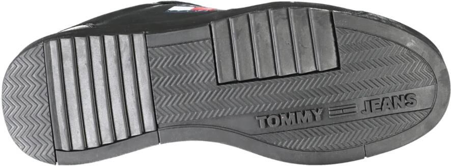 TOMMY JEANS Sneakers (NEW) TJM CUPSOLE LEATHER ESS vrijetijdsschoen lage schoen veterschoen in basket-look - Foto 4