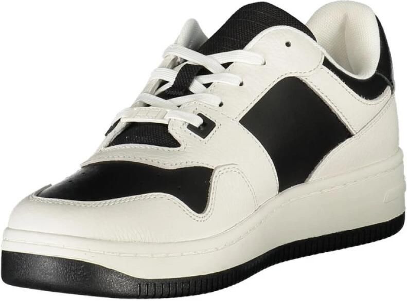 TOMMY JEANS Sneakers TJM RETRO BASKET CUPSOLE TUMBLE vrijetijdsschoen halfschoen veterschoen met gepolsterde schacht