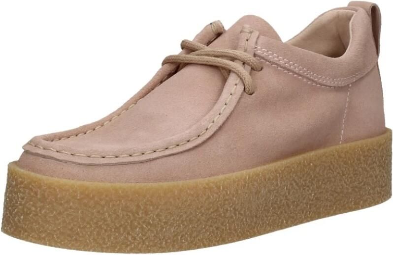Tommy Hilfiger Tommy Jeans Suede Shoe Veterschoenen Laag Beige - Foto 4