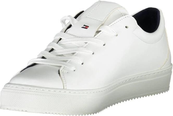Tommy Hilfiger Heren Sneakers van Suède en Synthetisch Materiaal White Heren - Foto 8