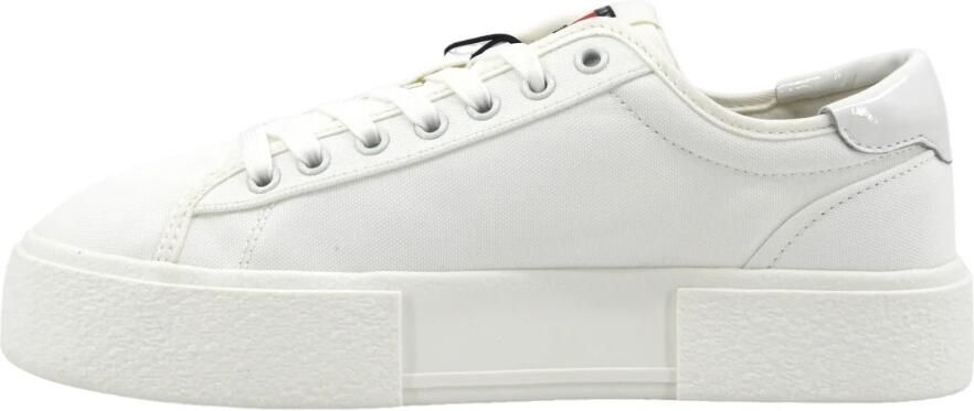 Tommy Jeans Flatform Foxing Sneakers White Heren - Foto 2