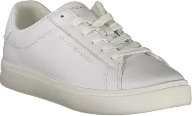 Tommy Hilfiger Plateausneakers ESSENTIAL COURT SNEAKER vrijetijdsschoen lage schoen veterschoen met logo-embossing - Foto 3