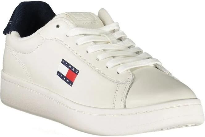 TOMMY JEANS Plateausneakers ARCHIVE' 98 vrijetijdsschoen halfhoge schoen veterschoen met logo op de tong
