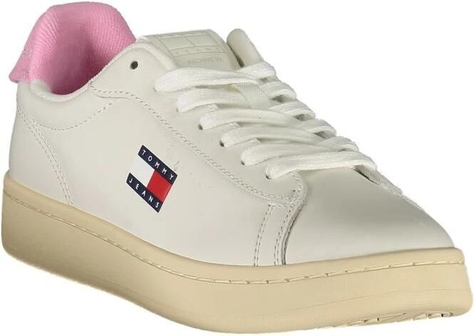 TOMMY JEANS Plateausneakers ARCHIVE' 98 vrijetijdsschoen halfhoge schoen veterschoen met logo op de tong