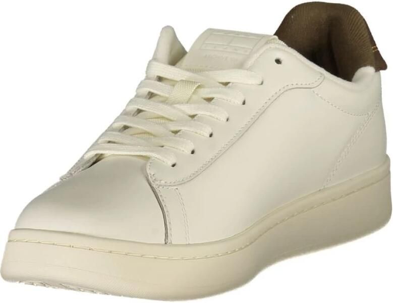 Tommy Jeans Archive '98 leren sneakers wit - Foto 3