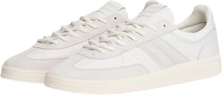 TOMMY JEANS Sneakers THE GREENWICH EDGE LEATHER vrijetijdsschoen halfhoge schoen veterschoen versierd met siernaden - Foto 3