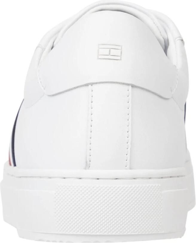 Tommy Hilfiger Premium Cupsole Mono Sneakers Leren Sneaker Heren Wit - Foto 2