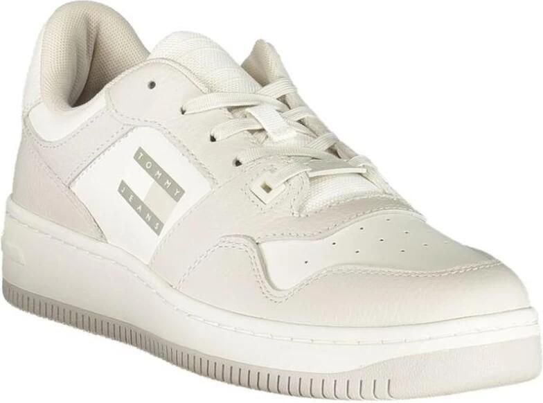 TOMMY JEANS Sneakers TJM RETRO BASKET CUPSOLE TUMBLE vrijetijdsschoen halfschoen veterschoen met gepolsterde schacht