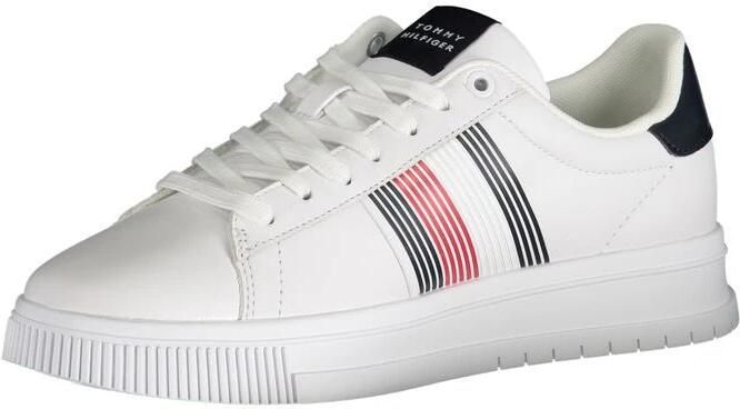 Tommy Hilfiger Plateausneakers SUPERCUP LTH SEASONAL vrijetijdsschoen halfschoen veterschoen met zijstrepen - Foto 8