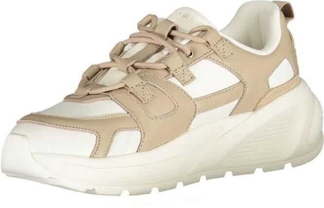 Tommy Hilfiger Polyester Vetersneaker Met Contrasterende Details En Logo - Foto 2