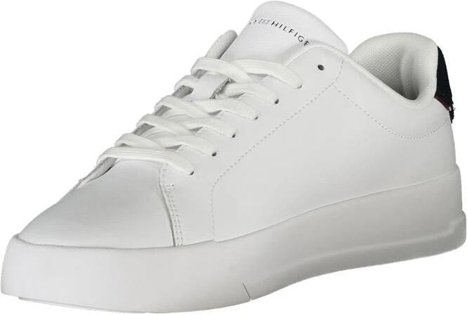 Tommy Hilfiger Sneakers TH COURT LTH DETAIL ESS vrijetijdsschoen lage schoen veterschoen met zijlijk logo-opdruk - Foto 3