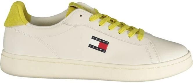 Tommy Hilfiger Witte Polyurethaan Heren Sneaker