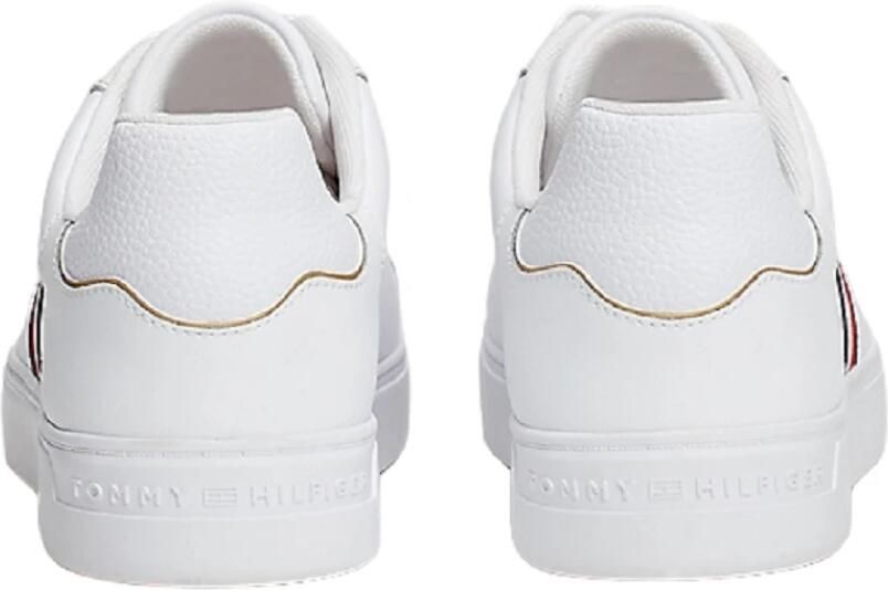Tommy Hilfiger Sneakers ESSENTIAL COURT SNEAKER STRIPES vrijetijdsschoen halfschoen veterschoen met gepolsterde schacht - Foto 2