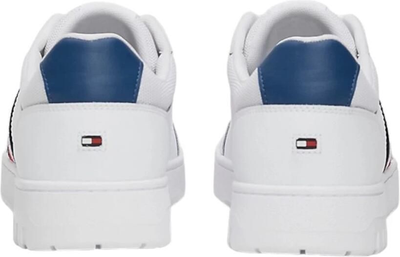 Tommy Hilfiger Plateausneakers TH BASKET CORE LITE vrijetijdsschoen lage schoen veterschoen met gepolsterde schacht - Foto 5
