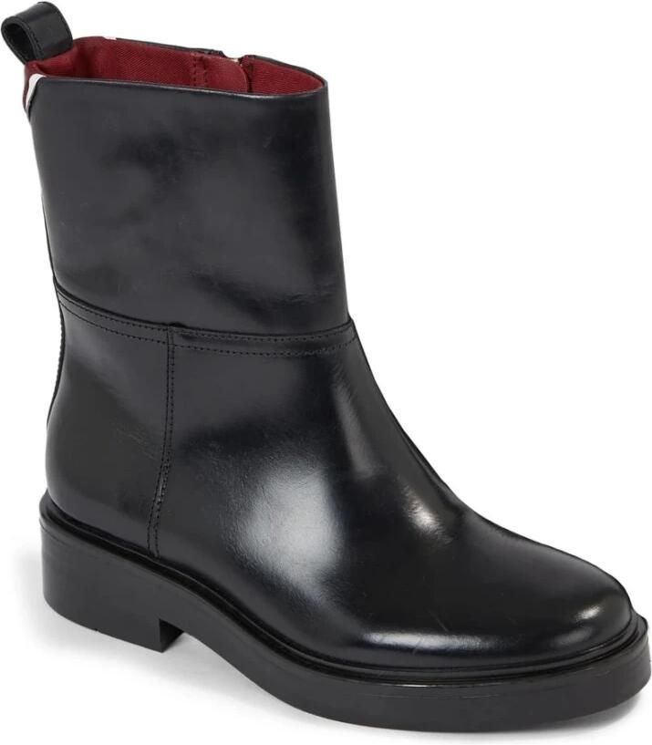 Tommy Hilfiger Zwarte Enkelbooties met Verhoogde Zool - Foto 3