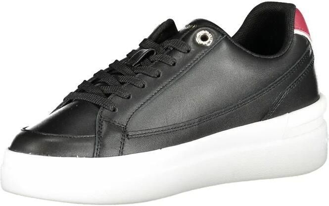 Tommy Hilfiger Zwarte Polyester Sneaker