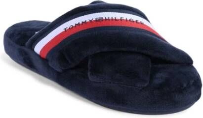 Tommy Hilfiger Velours CrossBand Slippers