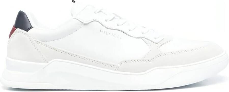 Tommy Hilfiger Witte Sneakers voor met Contrasterende Details Wit - Foto 3