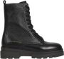 Tommy Hilfiger Veterlaarsjes MONOCHROMATIC LACE UP BOOT met logoprint opzij - Thumbnail 4