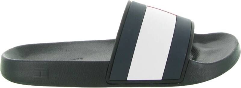 Tommy Hilfiger Badslippers RUBBER TH FLAG POOL SLIDE zomerschoen badschoen slipper voor bad en strand - Foto 6