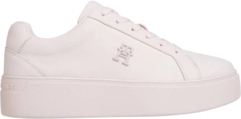 Tommy Hilfiger Whimsy Pink Court Sneakers Pink Dames