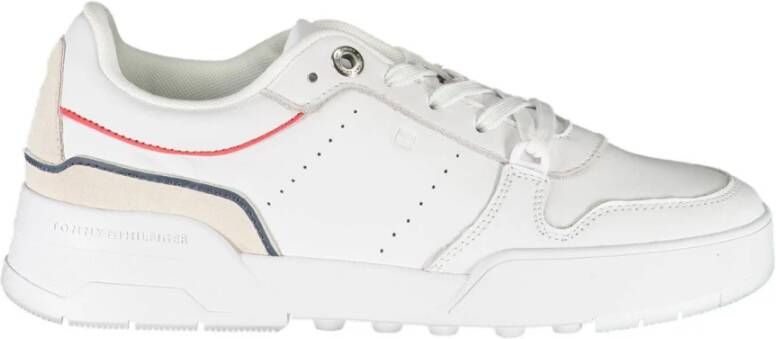 Tommy Hilfiger Plateausneakers LOW CUT BASKET SNEAKER met paspelering