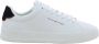Tommy Hilfiger Witte Court Leren Herenschoenen White Heren - Thumbnail 1