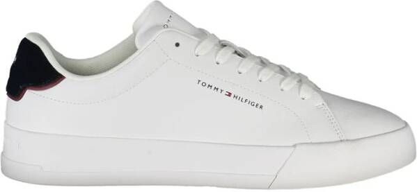 Tommy Hilfiger Sneakers TH COURT LTH DETAIL ESS vrijetijdsschoen lage schoen veterschoen met zijlijk logo-opdruk - Foto 3