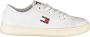 TOMMY JEANS Plateausneakers TJW LIGHTWEIGHT COURT SNEAKER vrijetijdsschoen halfhoge schoen veterschoen met plakatieve logovlag - Thumbnail 1