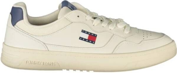 Tommy Hilfiger Witte leren heren sneaker