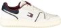Tommy Hilfiger Witte Leren Heren Sneaker - Thumbnail 1