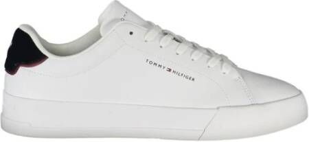 Tommy Hilfiger Sneakers TH COURT LTH DETAIL ESS vrijetijdsschoen lage schoen veterschoen met zijlijk logo-opdruk - Foto 17