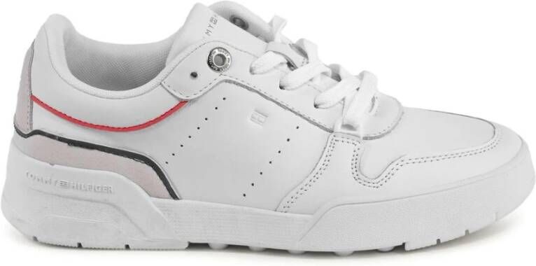 Tommy Hilfiger Plateausneakers LOW CUT BASKET SNEAKER met paspelering