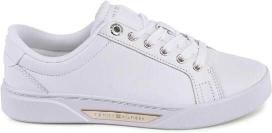 Tommy Hilfiger Plateausneakers GOLDEN HW COURT SNEAKER met zacht verdikte rand