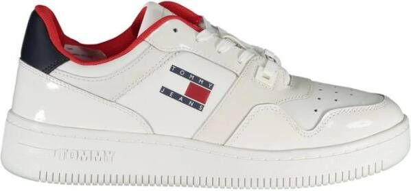 Tommy Hilfiger Polyester Sportsneaker Met Contrasterende Details En Logo