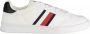 Tommy Hilfiger Fm0Fm04038Ybr Knit MIX Stripes Zapatillas Wit Heren - Thumbnail 10