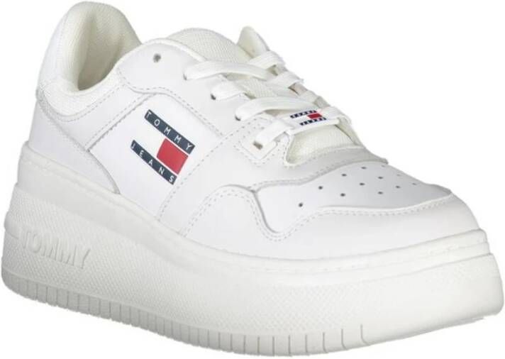 Tommy Hilfiger Witte Platform Sneakers voor Vrouwen