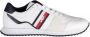 Tommy Hilfiger Witte Polyester Sneaker met Logo Wit Heren - Thumbnail 1